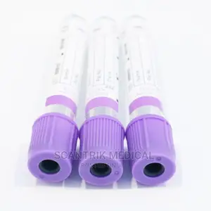 Vacuum EDTA K3 Pet Glass Blood Test Collection Tubes