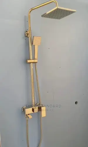 Gold Standing Shower