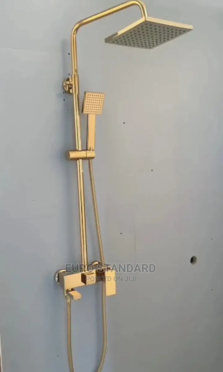 Gold Standing Shower
