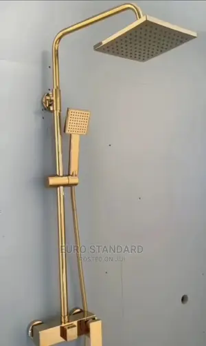 Gold Standing Shower
