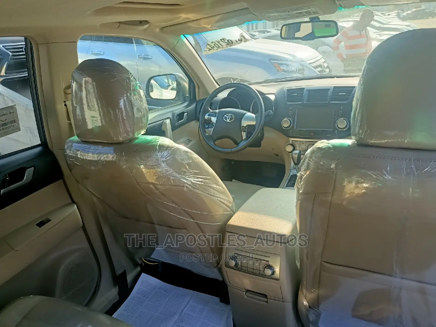 Toyota Highlander Limited 2012 White