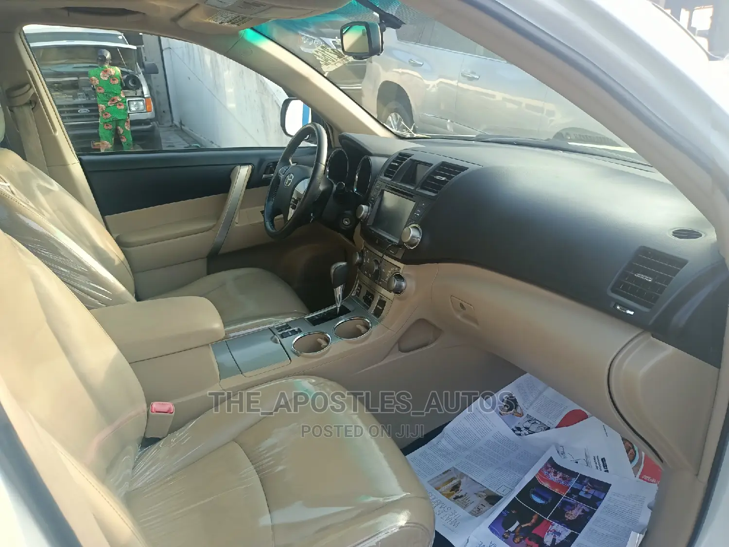 Toyota Highlander Limited 2012 White
