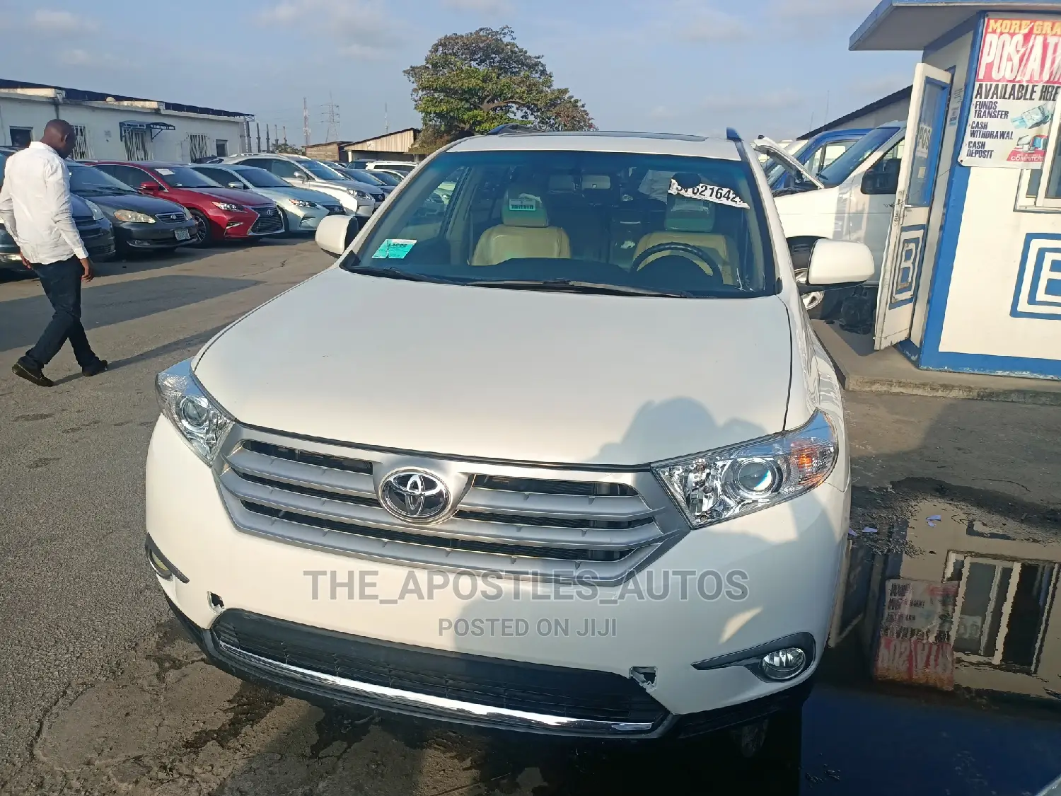 Toyota Highlander Limited 2012 White