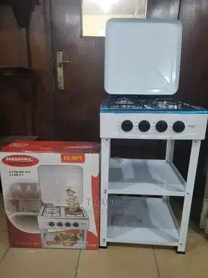 Eurosonic Four Gas Burner With Compartment