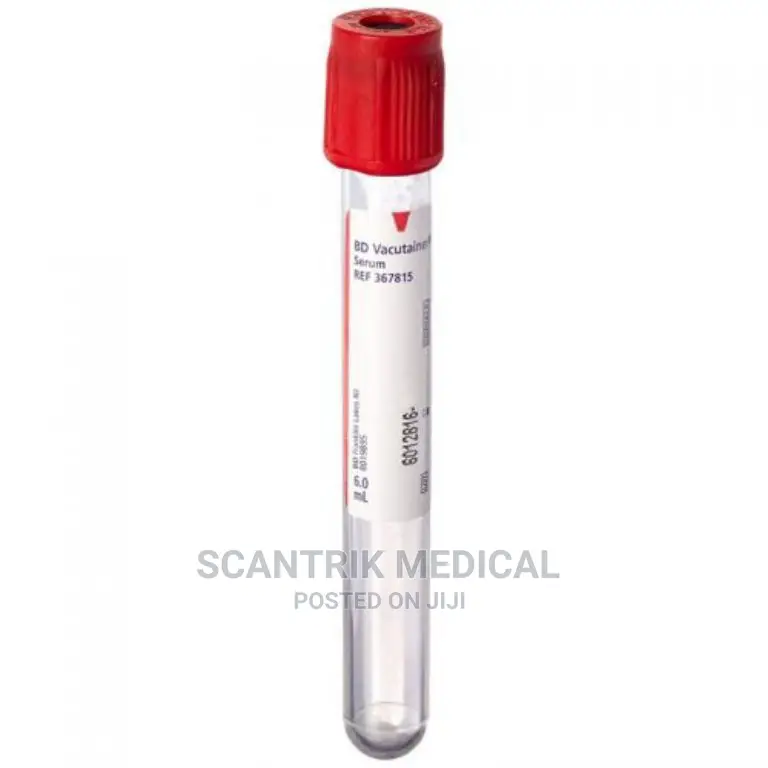 Red Blood Sample Tube Vacuum Blood Collection Tube in Yaba - Medical ...