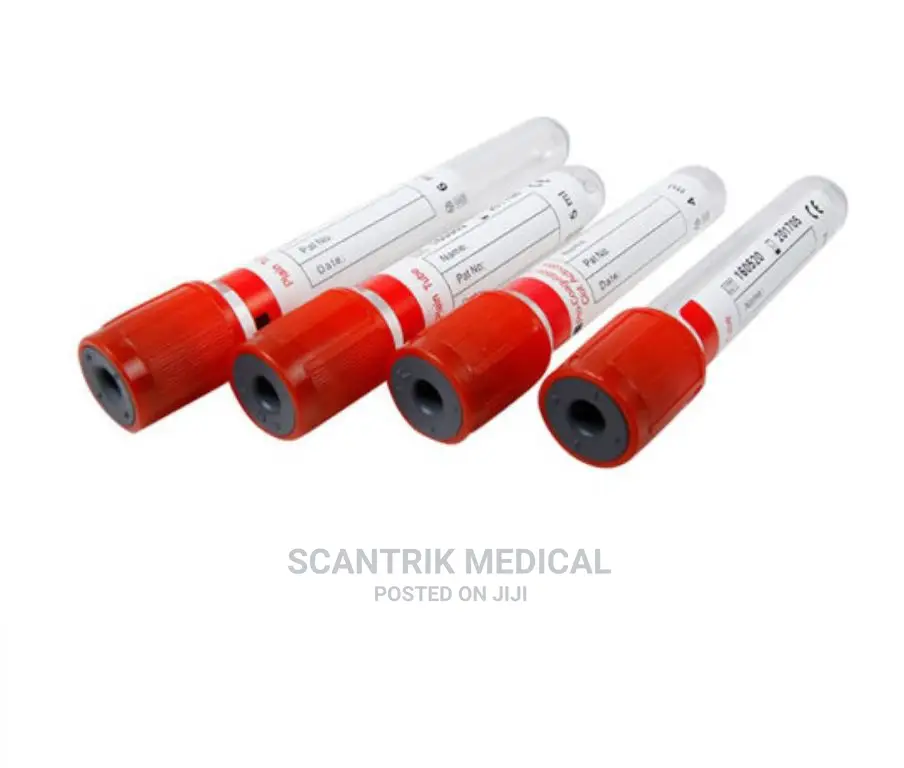 High Quality Plain - Non Vacuum Tube - Red