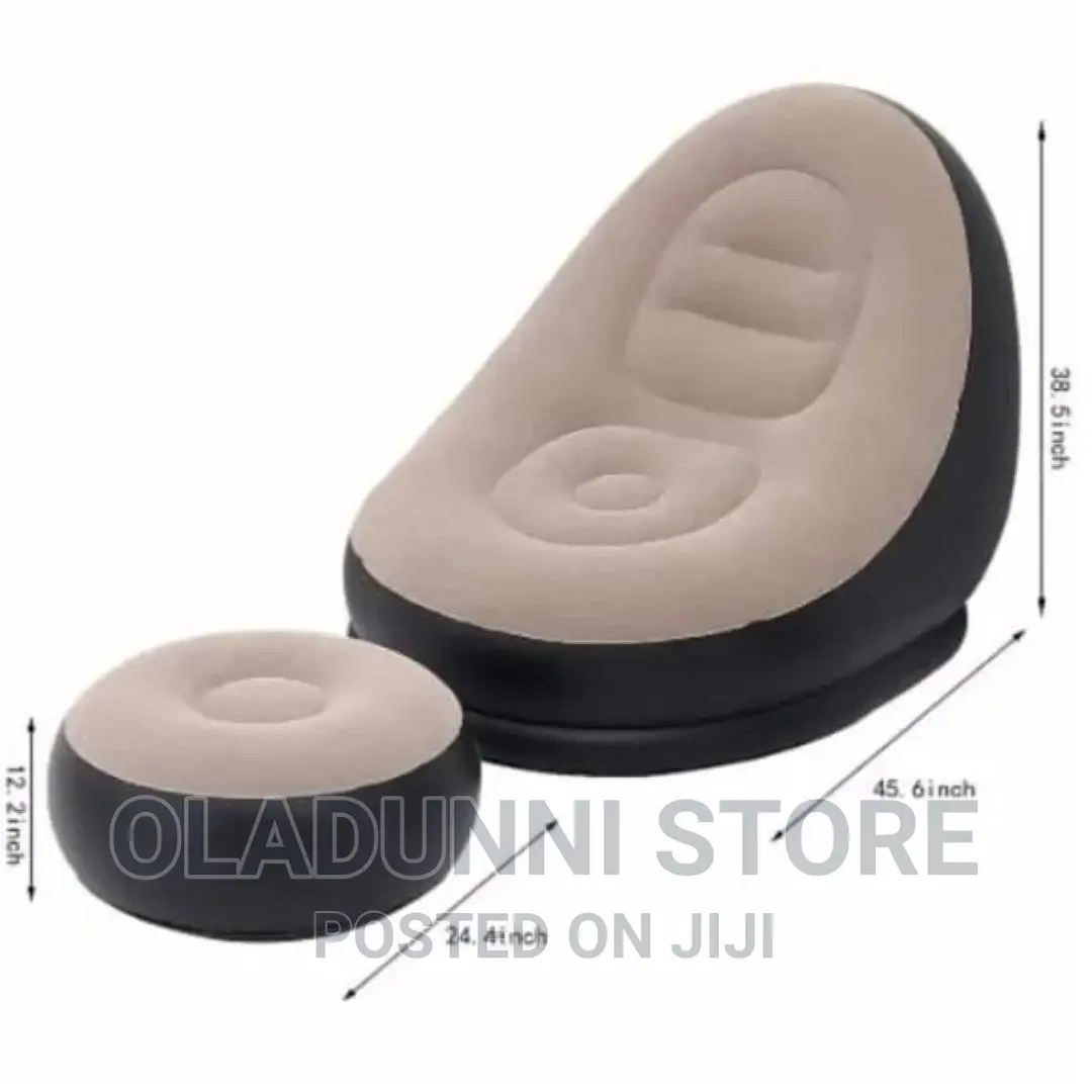 Inflatable Sofa With Footrest