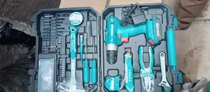 127pcs 12v Lithium-Ion Cordless Drill Tools Set