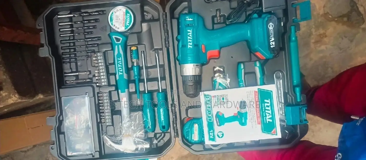 127pcs 12v Lithium-Ion Cordless Drill Tools Set