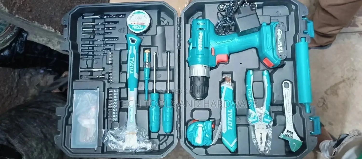 127pcs 12v Lithium-Ion Cordless Drill Tools Set