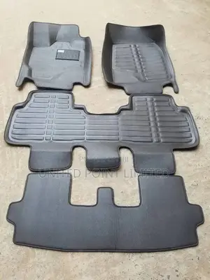 Black Leather Footmat for Honda Pilot 3row