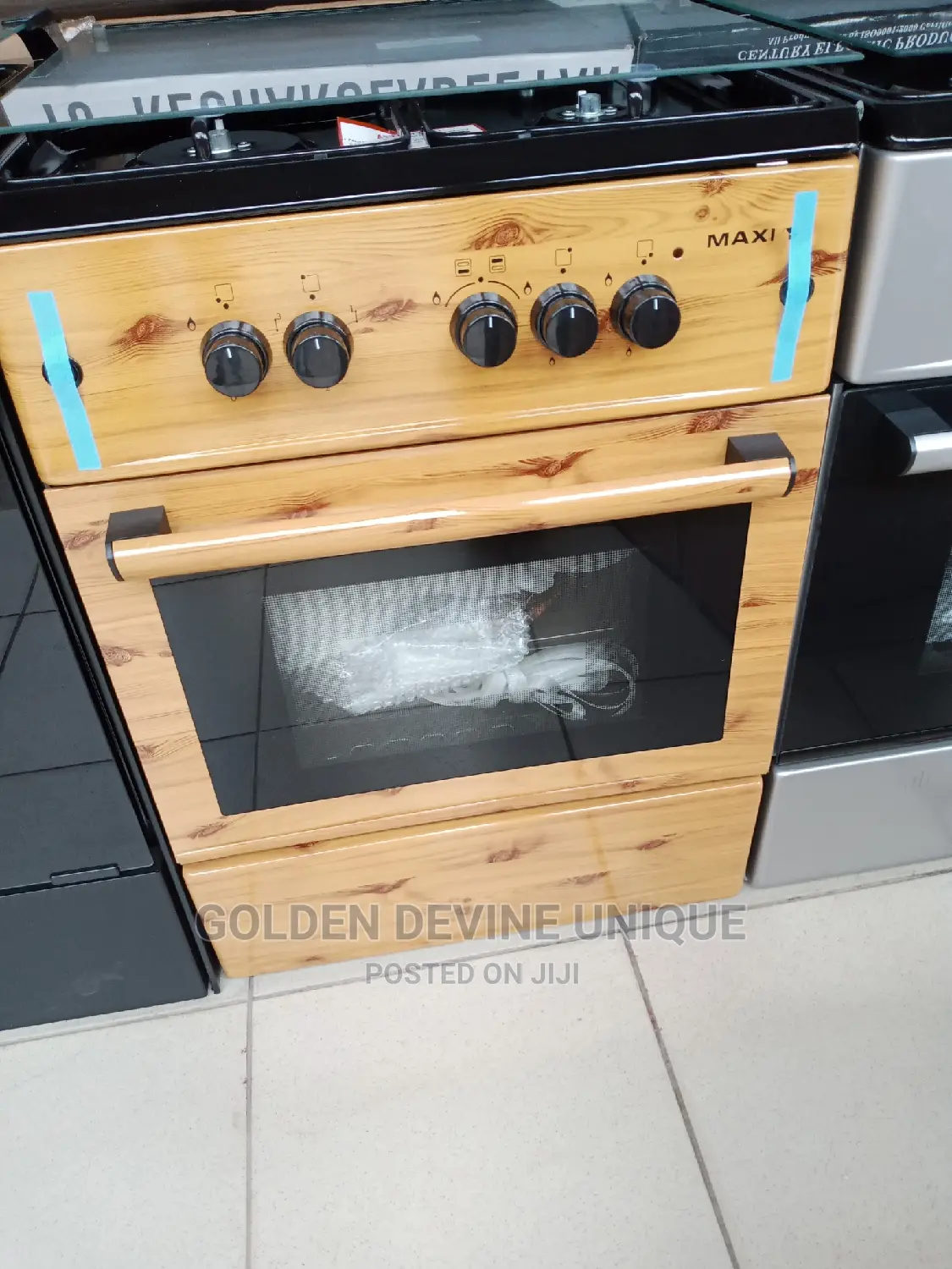 Maxi Gas Cooker Wood