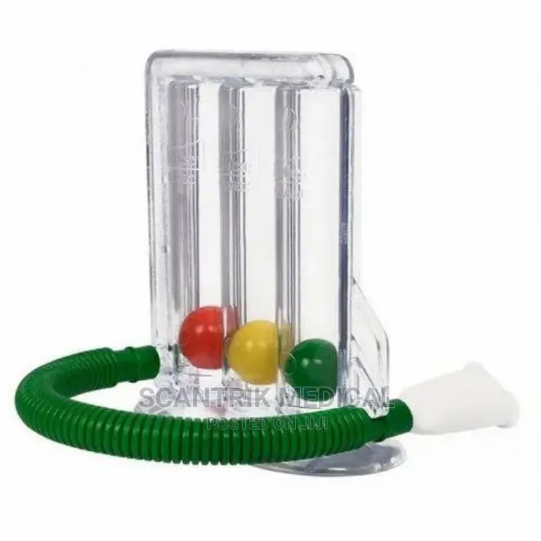 Portable Respiratory Lung Exerciser - Three Balls Breathing