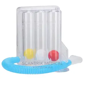 Breathing Lung Exerciser Washable Hygienic Breath Measurem