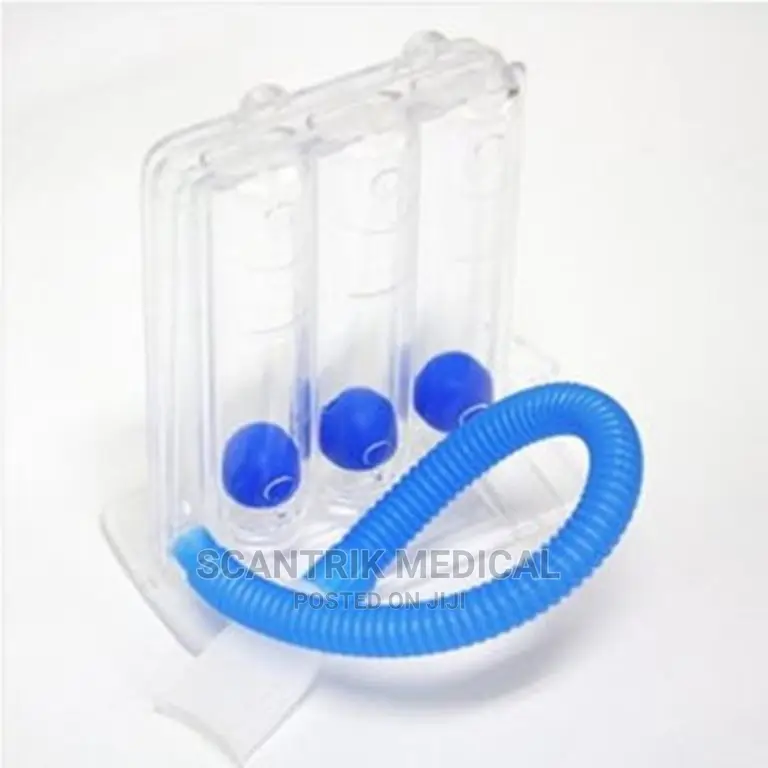 3 Ball Lung Exerciser Respiratory Exerciser Spirometer