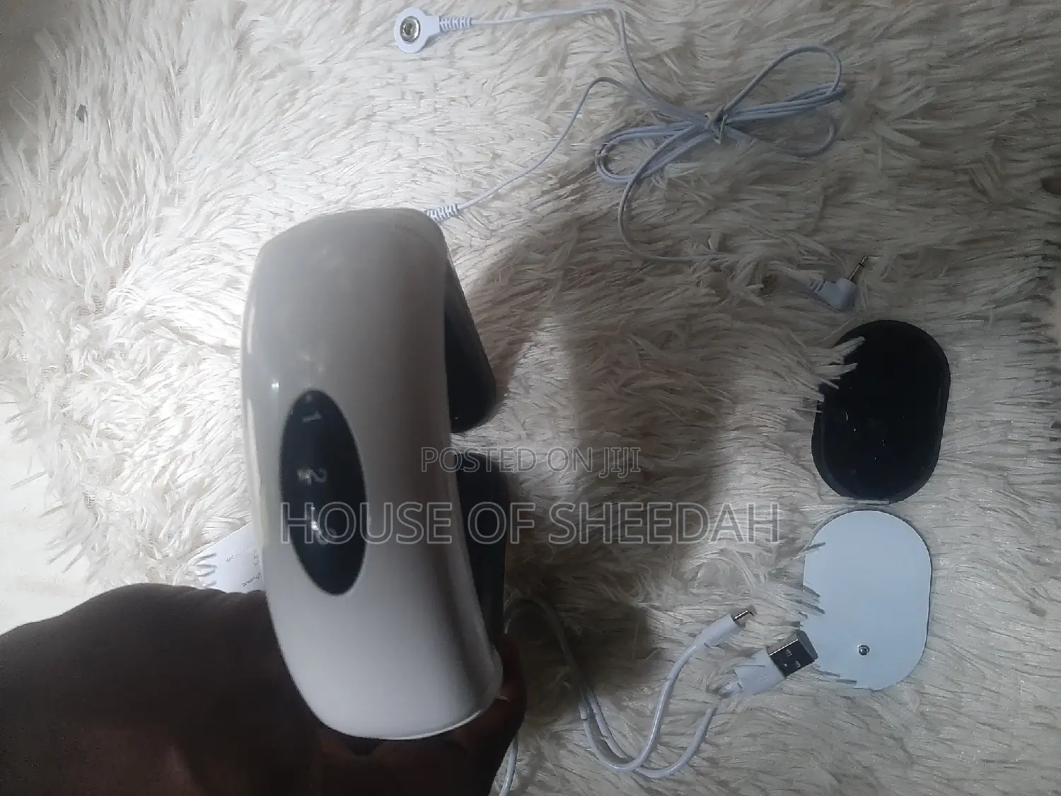 Electric Neck Massager Pulse Back 6 Modes Power Control
