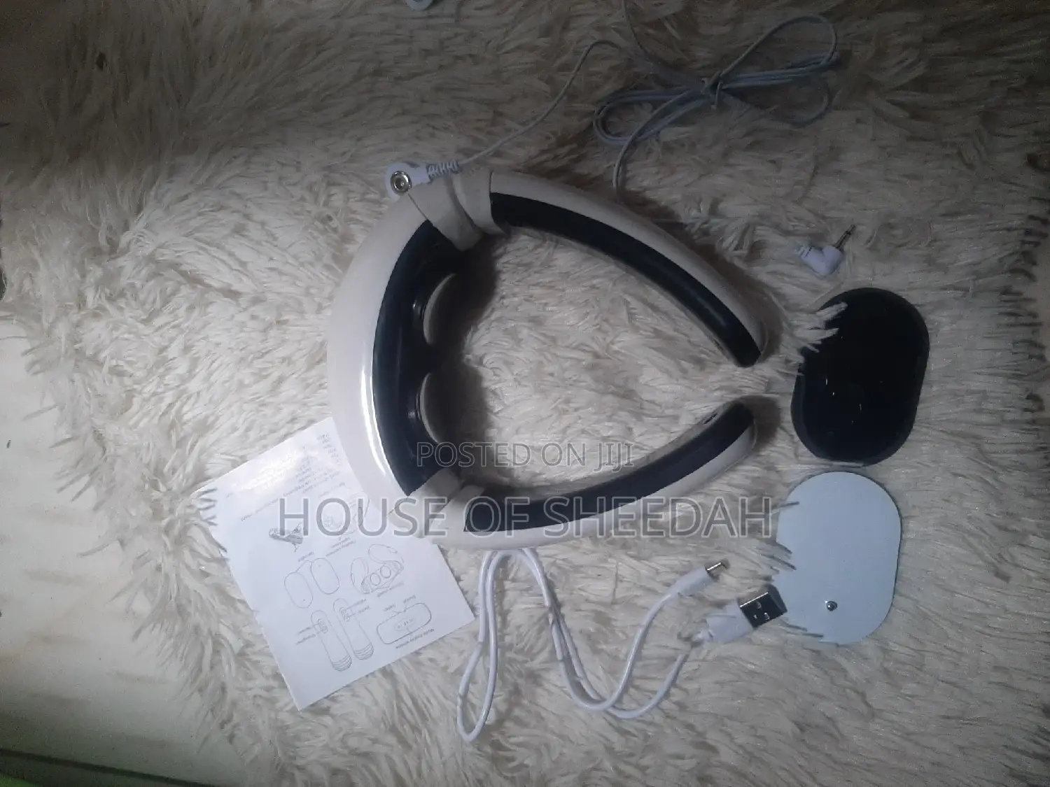 Electric Neck Massager Pulse Back 6 Modes Power Control