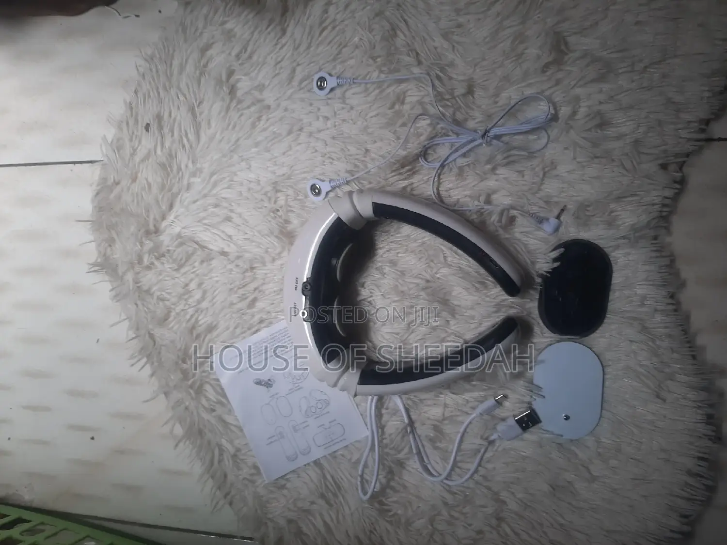 Electric Neck Massager Pulse Back 6 Modes Power Control