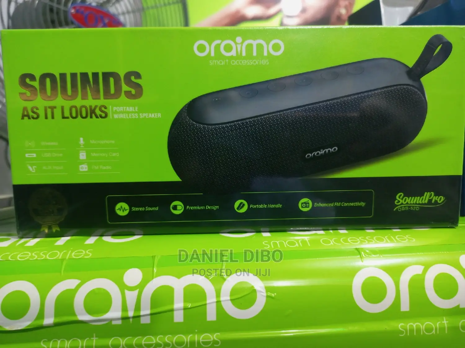 Oraimo Portable Wireless Speaker