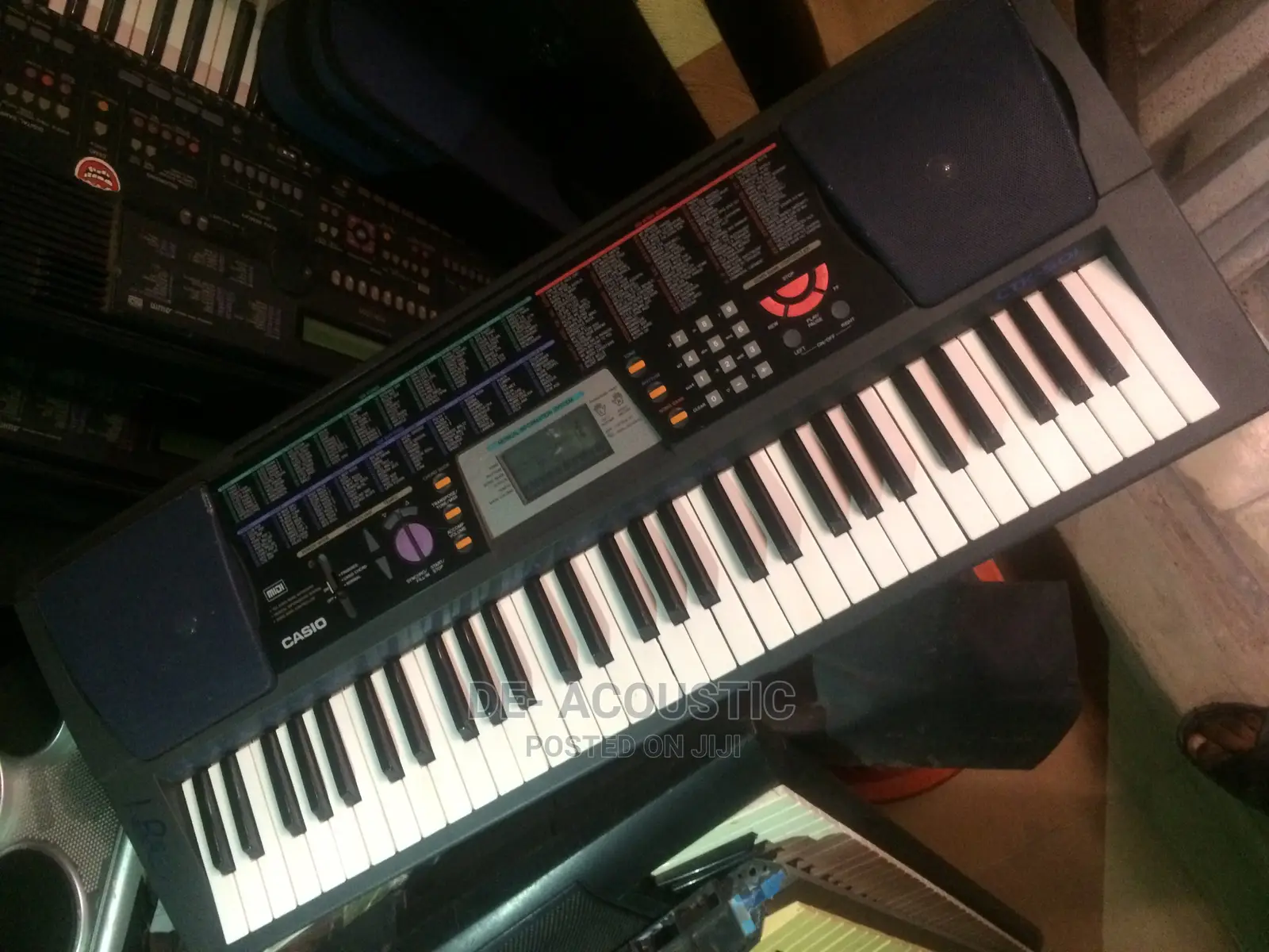 CASIO CTK-560L 61 Key Lighting Lighted Electronic Keyboard