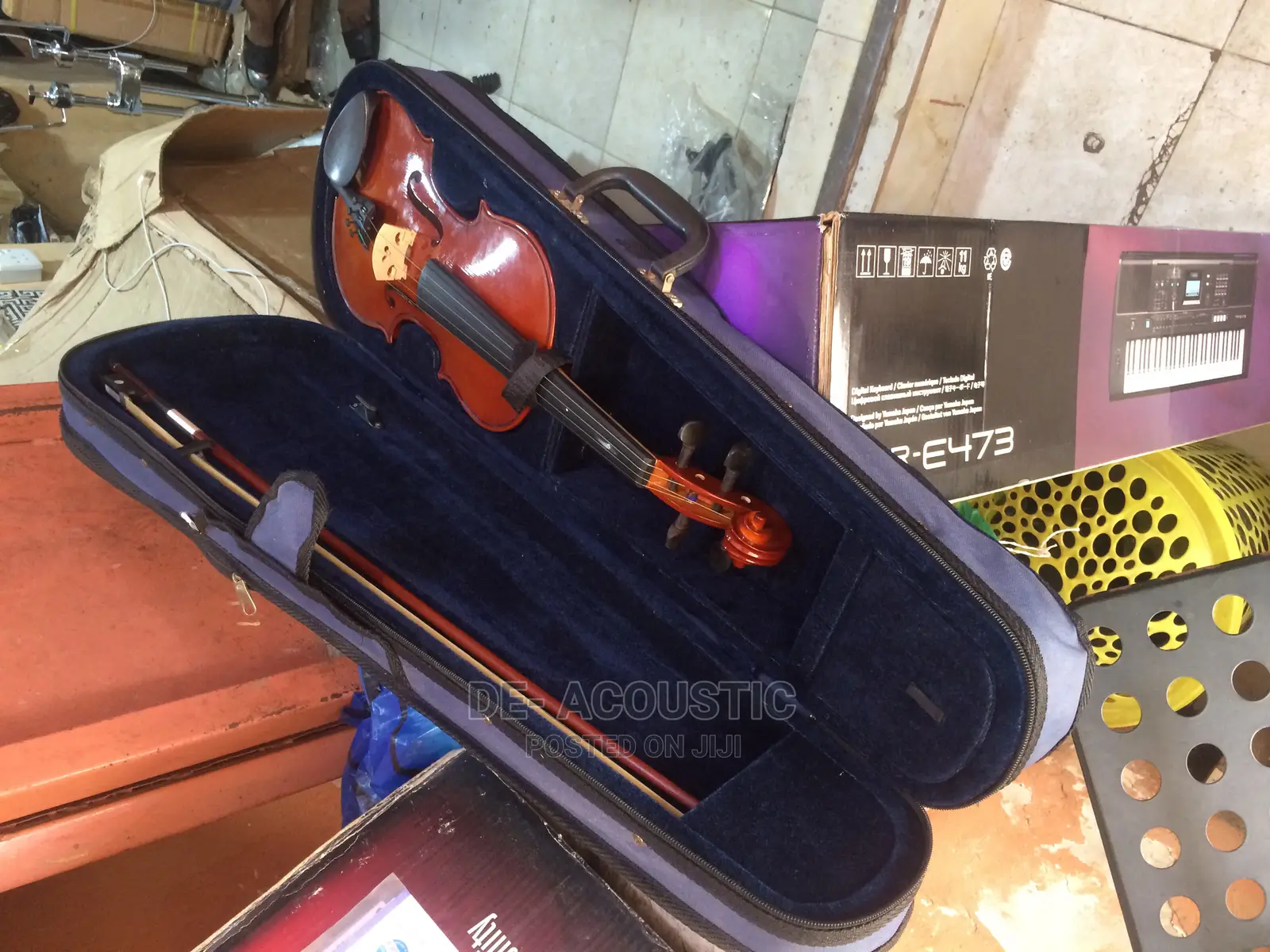 4/4 Full Size Violin With Complete Accessories