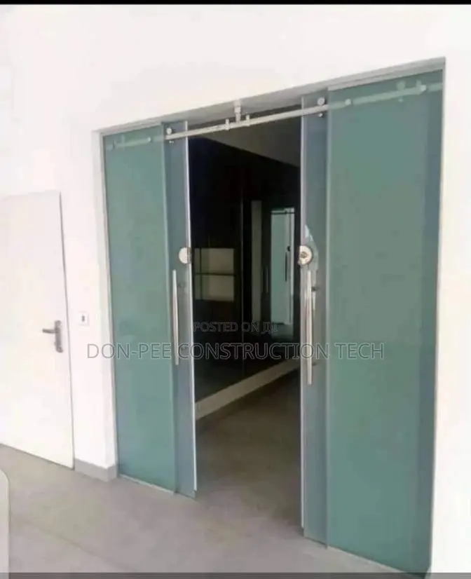 Solid Glass Door