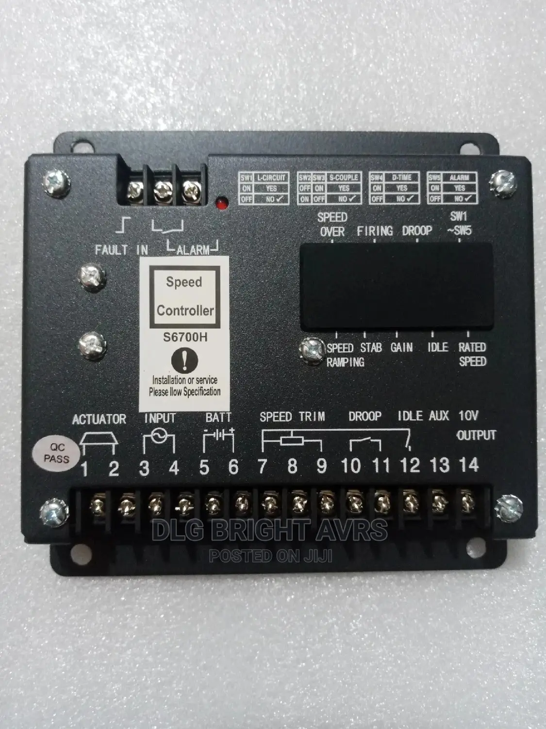 Avr Se350,Dcp-10,Mx321-B, Interface Module,Speed Governor