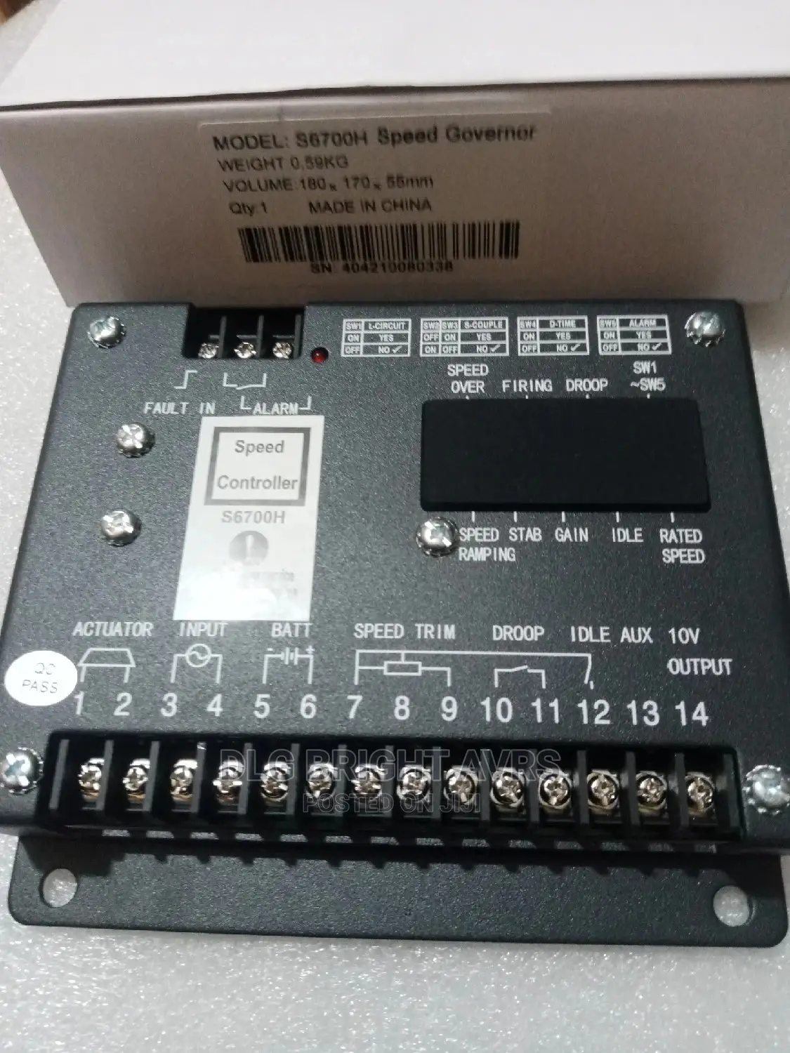 Avr Se350,Dcp-10,Mx321-B, Interface Module,Speed Governor