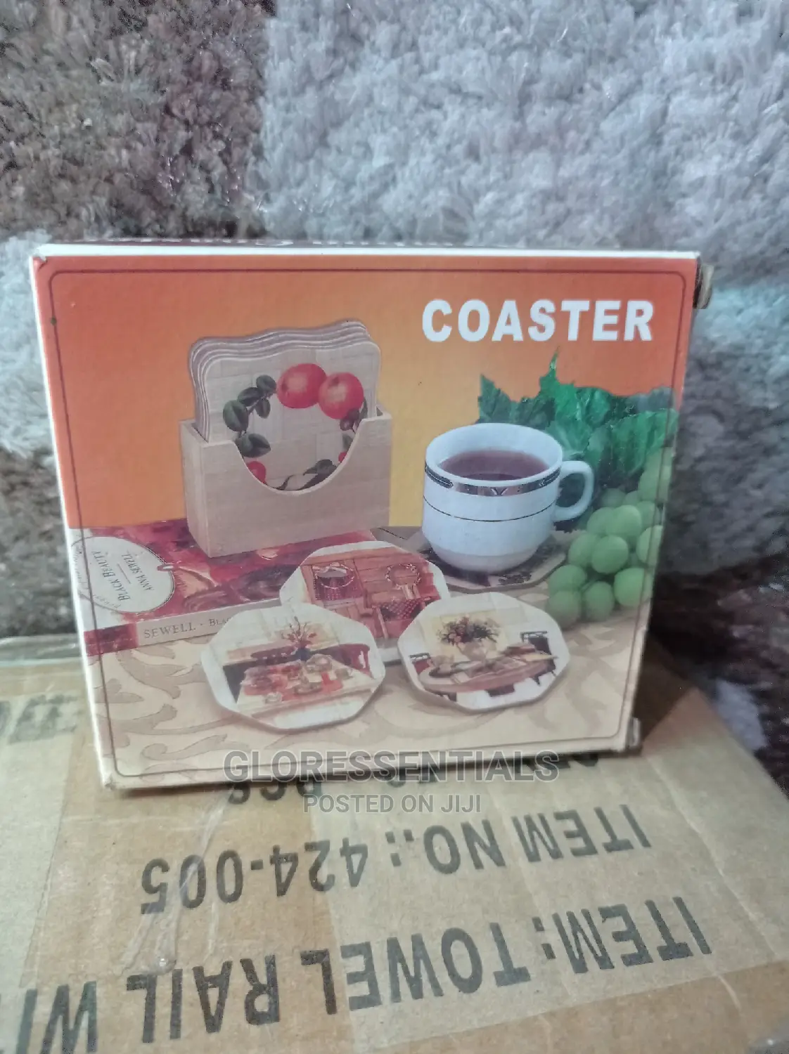 Bamboo Coaster Drink Beer Cover