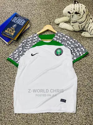 Nigeria Official Away White Jersey