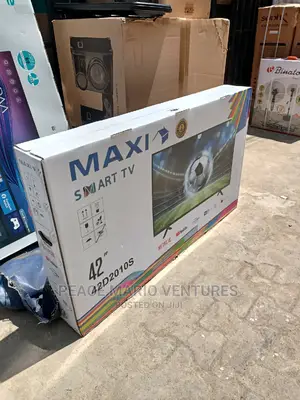 Original Maxi 42" Smartv With 100%Picture Quality 2years Wat