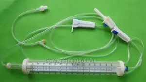 150ml Burette Chamber Infusion Set Components Drip Chamber