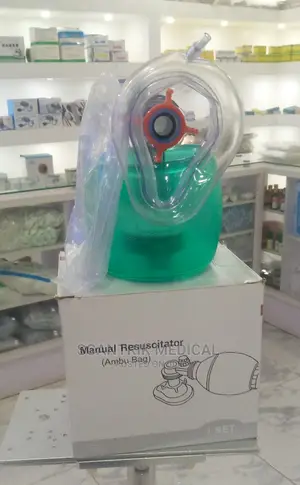 Manual Resuscitator Child Ambu Bag Oxygen Tube Simple First