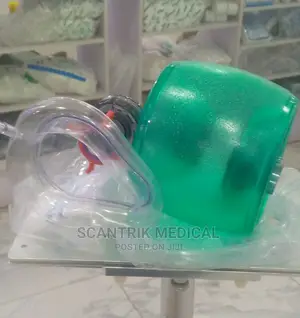 Manual Resuscitator Adult Ambu Bag Oxygen Tube First