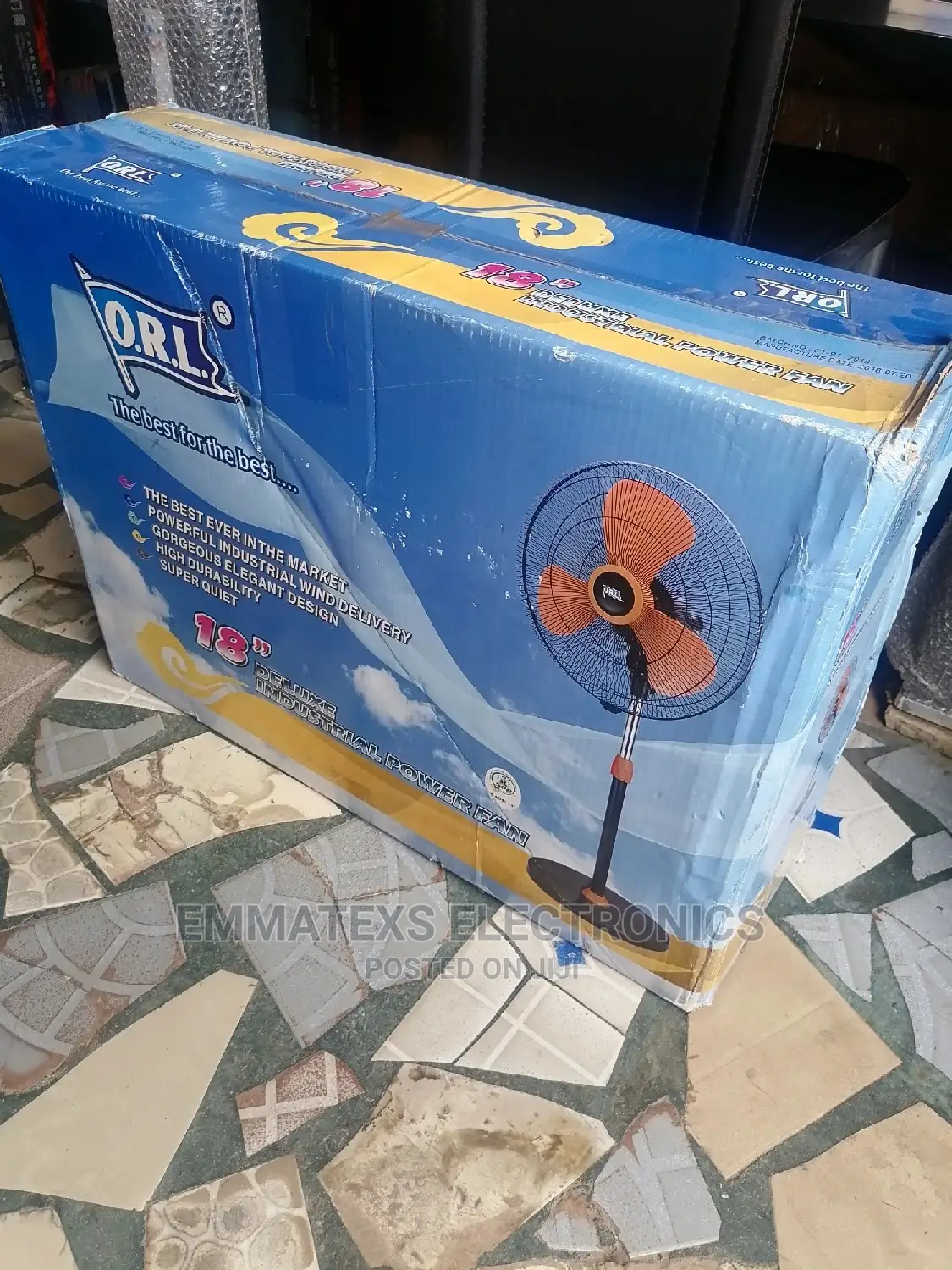 ORL Standing Fan