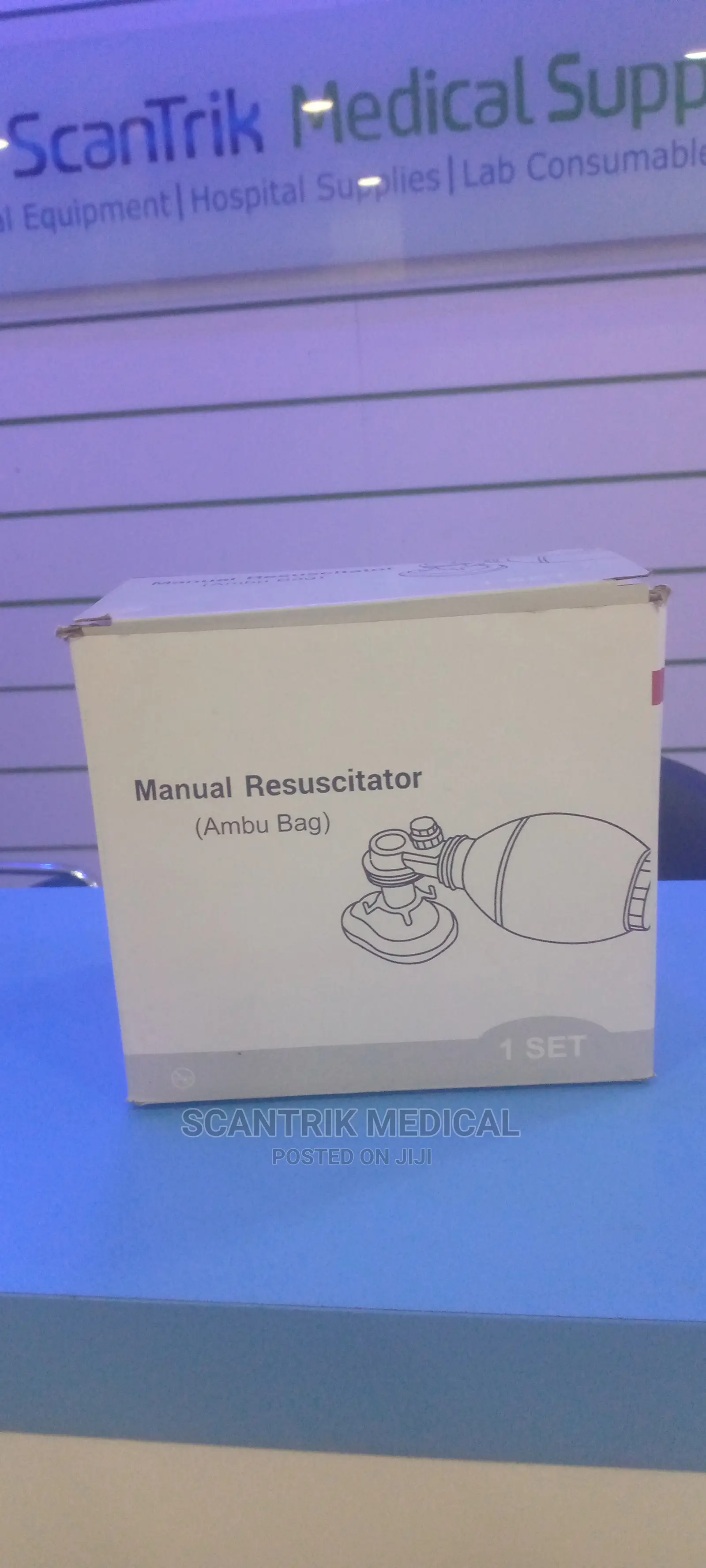 Ambu Oval Silicone Resuscitator (Ambu Bag)