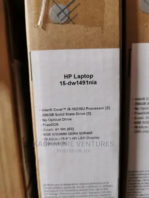 New Laptop HP 15 8GB Intel Core I5 SSD 256GB