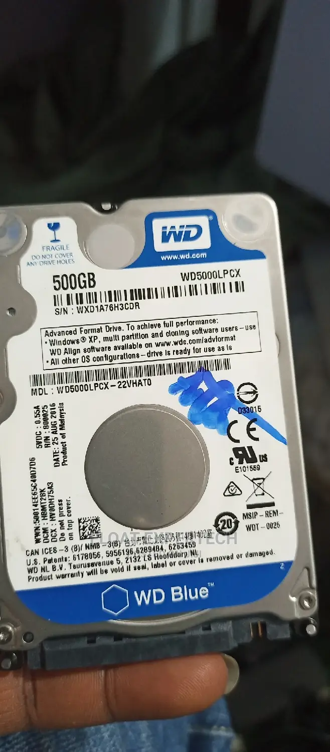 Laptop Hars Disk, 500gb