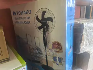 Yohako Rechargeable Solar Fan