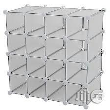 16holes Interlocking Shoe and Clouth Organizer