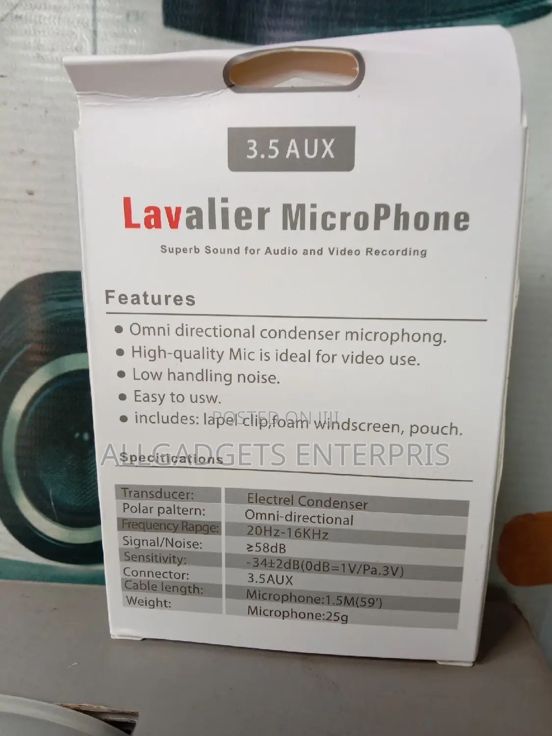 Lavalier Microphone