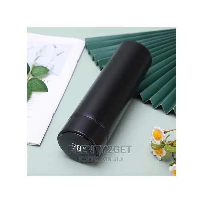 Intelligent Temperature Display Vacuum Flask 500ml-Black 3.