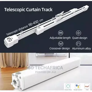 Extendable / Adjustable Smart Curtain Track System