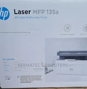 Hp Lasejet 135a Printer 3 In 1
