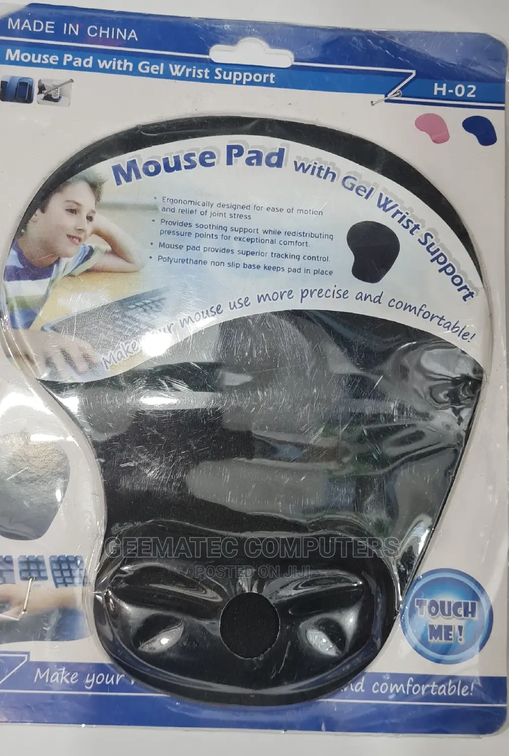 Mouse Pad With Wrist Support