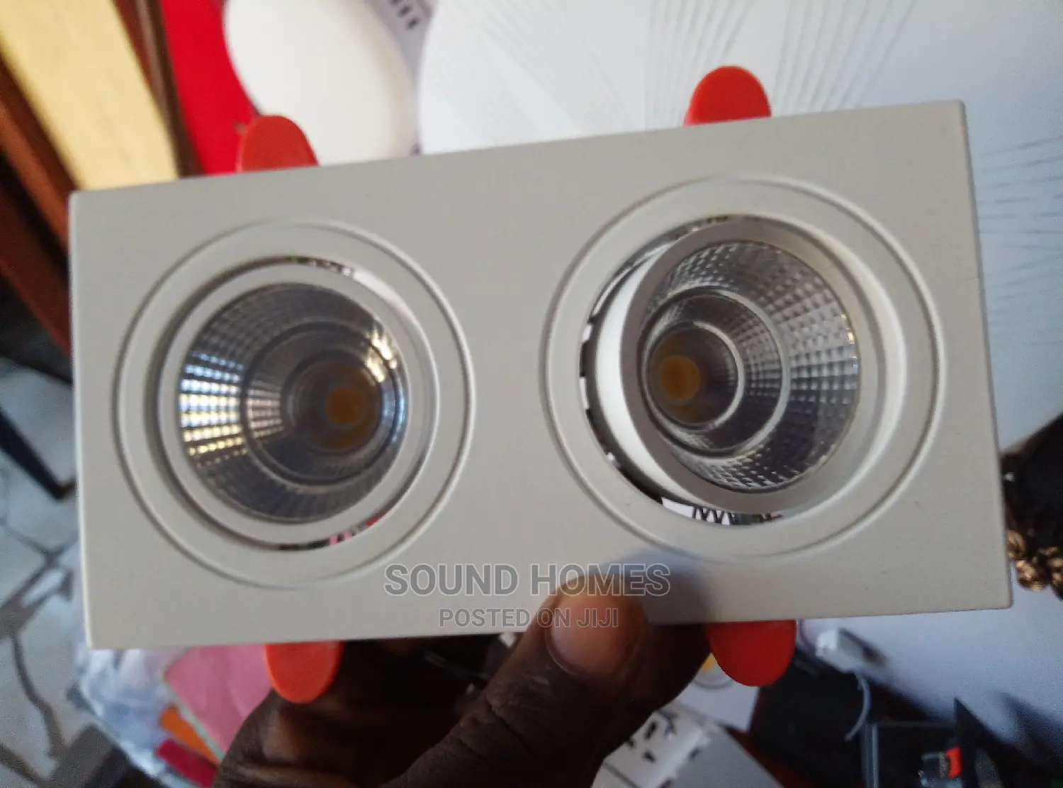 Double LED Spotlight