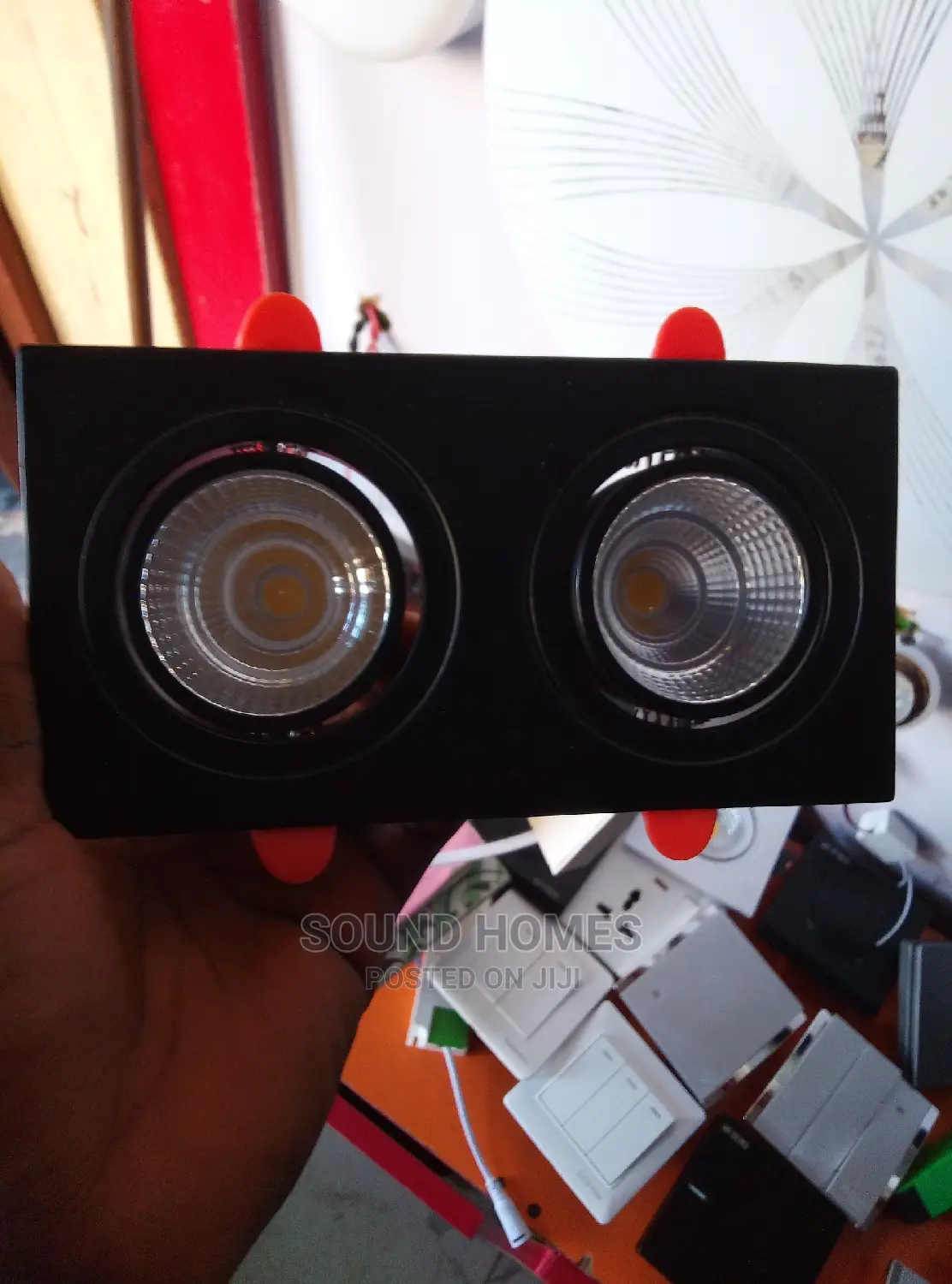 Double LED Spotlight