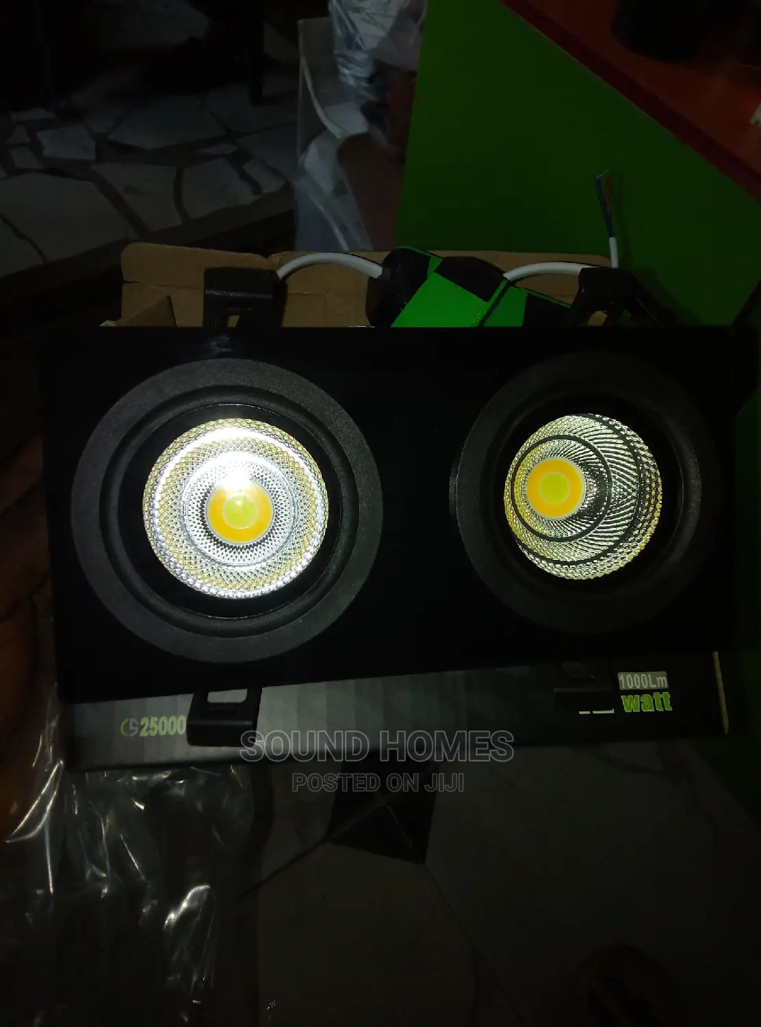 Double LED Spotlight