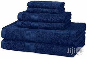 USA Amazonbasics Fade-Resistant Cotton 6-Piece Towel Set, N