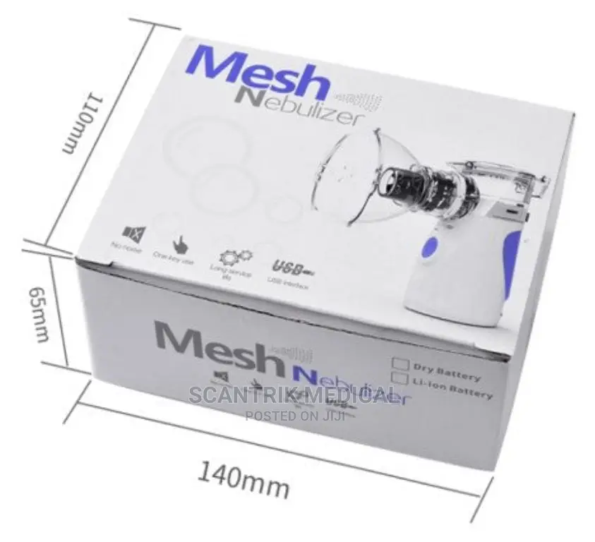 Portable Nebulizer - Ultrasonic Nebulizer - Mesh Nebulizer